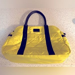Neon Yellow Steve Madden Overnight Bag